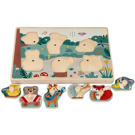 Zvukové puzzle nástroje