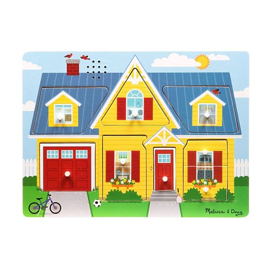 Zvukové puzzle - Okolo domu