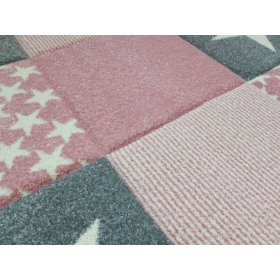Detský koberec STARWALK - ružový