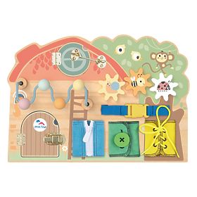 2Kids Toys Activity board Domček so zvieratkami