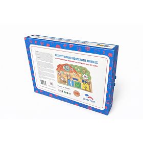 2Kids Toys Activity board Domček so zvieratkami