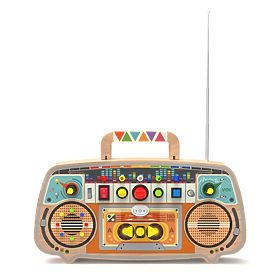 2Kids Toys Activity board Drevené FM rádio, 2Kids Toys