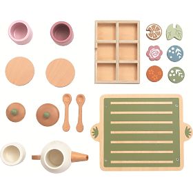 2Kids Toys Drevená čajová súprava, 2Kids Toys