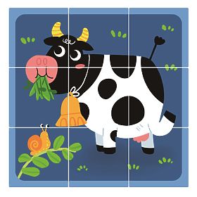 2Kids Toys Drevené kocky Farma