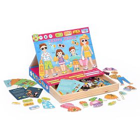 2Kids Toys Magnetické obliekanie Rodina, 2Kids Toys