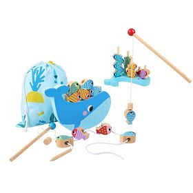 2Kids Toys Motorická hra 3 v 1 Veľryba, 2Kids Toys