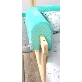 Chránič na posteľ Ourbaby - hnedý