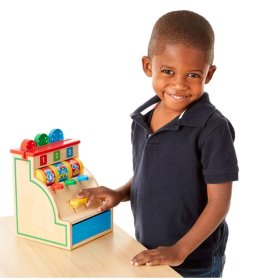 Drevená pokladnica 123 Melissa & Doug