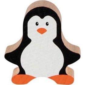 Drevená balančná hra - tučniaky