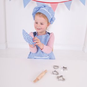 Bigjigs Toys Modrý set šéfkuchára