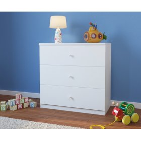 OURBABY detská komoda - biela