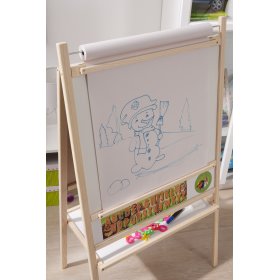 Detská magnetická tabuľa 4v1