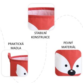 Kôš na hračky líška