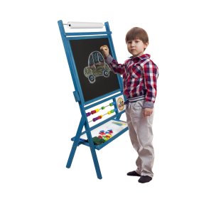 Detská magnetická tabuľa modrá, 3Toys.com