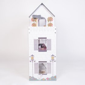 Drevený domček pre bábiky Amélie