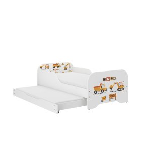 Detská posteľ MIKI 160 x 80 cm - Stavenisko