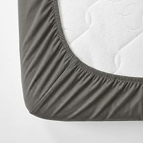 Bavlnená plachta 180x80 cm - tmavošedá