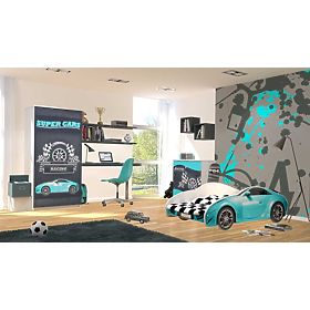 Bazar - Autoposteľ S-CAR - modrá, BabyBoo