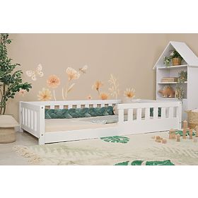 Bazar - Detská nízka posteľ Montessori Meadow - biela, Ourbaby®