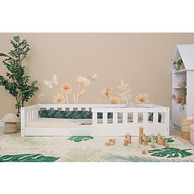 Bazar - Detská nízka posteľ Montessori Ourbaby Meadow - biela, Ourbaby®