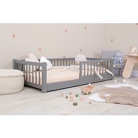 Bazar - Detská nízka posteľ Montessori Ourbaby Minni - sivá, Ourbaby®