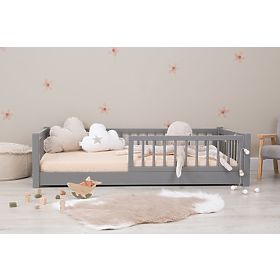 Bazar - Detská nízka posteľ Montessori Ourbaby Minni - sivá, Ourbaby®