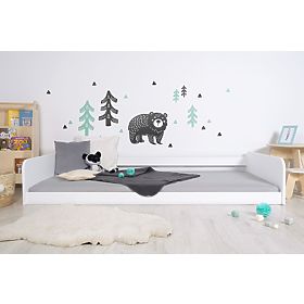 Bazar - Montessori drevená posteľ Sia - biela, Ourbaby®