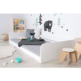 Bazar - Montessori drevená posteľ Sia - biela, Ourbaby®