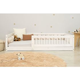 Bazar - Nízka posteľ pre deti Montessori Ourbaby Plus - biela, Ourbaby®