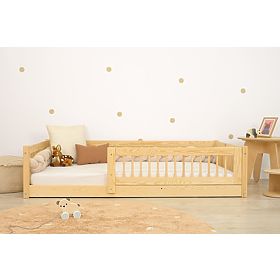 Bazar - Nízka posteľ pre deti Montessori Ourbaby Plus - prírodná
