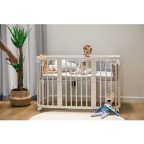 Bazar - Rastúca postieľka 7v1 Desire - biela, Waldin