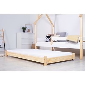 Bazar - Výsuvná prístelka Vario s penovým matracom - prírodná, Litdrew