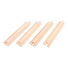 Bigjigs Rail Dlhé rovné koľaje 21 cm 4 ks, Bigjigs Rail