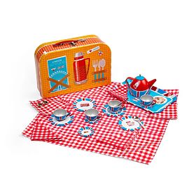 Bigjigs Toys Čajová súprava v kufríku Londýn, Bigjigs Toys