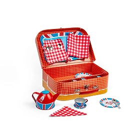 Bigjigs Toys Čajová súprava v kufríku Londýn, Bigjigs Toys