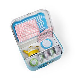 Bigjigs Toys Čajová súprava v kufríku, Bigjigs Toys