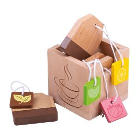 Bigjigs Toys Čajové vrecúška, Bigjigs Toys