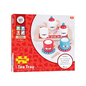 Bigjigs Toys Čajový servis s bodkami, Bigjigs Toys