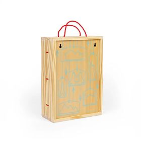 Bigjigs Toys Drevená cestovateľská hracia sada