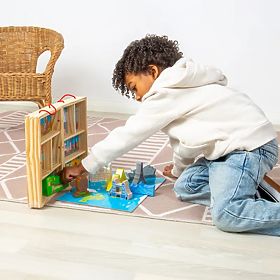 Bigjigs Toys Drevená cestovateľská hracia sada