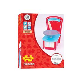 Bigjigs Toys Drevená kuchynská váha, Bigjigs Toys