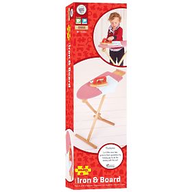 Bigjigs Toys Drevená žehliaca doska so žehličkou - poškodený obal, Bigjigs Toys