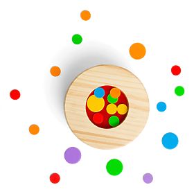 Bigjigs Toys Drevené blchy, Bigjigs Toys