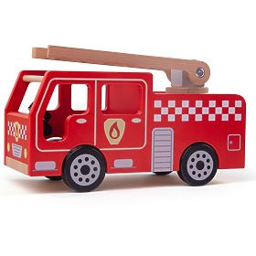 Bigjigs Toys Drevené hasičské auto, Bigjigs Toys