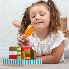 Bigjigs Toys Drevené nanuky, Bigjigs Toys
