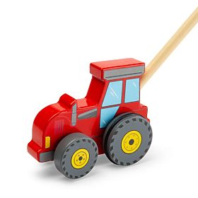 Bigjigs Toys Drevené odrážadlo Traktor, Bigjigs Toys