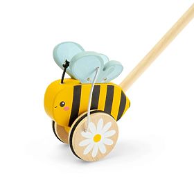 Bigjigs Toys Drevené odrážadlo Včielka, Bigjigs Toys