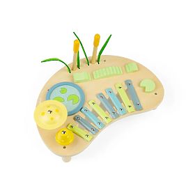 Bigjigs Toys Hudobný stolík Džungľa, Bigjigs Toys