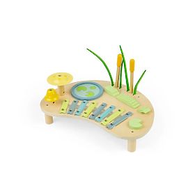 Bigjigs Toys Hudobný stolík Džungľa, Bigjigs Toys