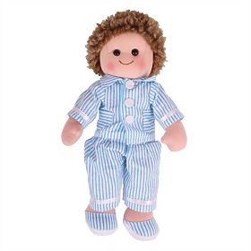 Bigjigs Toys Látková bábika Arthur 34 cm, Bigjigs Toys